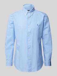 Custom Fit Freizeithemd mit Button-Down-Kragen von Polo Ralph Lauren Blau - 25