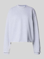 Oversized Sweatshirt aus reiner Baumwolle Modell 'Dismudge_B' von HUGO Blue - 4