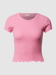 T-Shirt mit Muschelsaum von REVIEW Rosa - 17