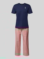Relaxed fit pyjama met logostitching, model 'Sleep' van Polo Ralph Lauren Underwear - 37
