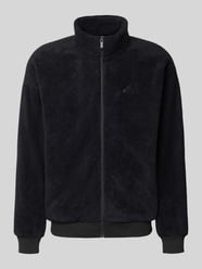 Regular fit fleecejack met logostitching van adidas Sportswear - 35