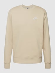 Sweatshirt met logostitching van Nike Wit - 36