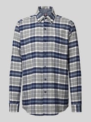 Regular Fit Freizeithemd mit Button-Down-Kragen von HECHTER PARIS Blau - 29