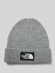 Strickmütze mit Label-Patch von The North Face Grau - 7