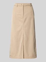 Spódnica chino midi z mieszanki bawełny i lyocellu od Tommy Hilfiger - 36