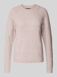 Regular Fit Strickpullover in Melange Modell 'DOFFY' von Vero Moda Rosa - 32