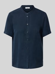 Bluse mit Strukturmuster von Marc O'Polo Denim Blau - 10