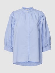 Bluse mit Stehkragen Modell 'sally' von JC Sophie Blau - 39