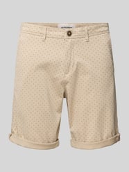 Regular Fit Shorts mit Eingrifftaschen Modell 'BOWIE' von Jack & Jones Beige - 12