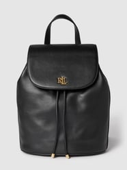 Rucksack mit Label-Applikation von Lauren Ralph Lauren Grau / Schwarz - 11