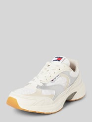 Sneaker mit Label-Detail Modell 'THE CONEY METALLIC' von Tommy Jeans Beige - 2