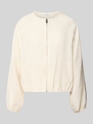 Blouson aus Viskose-Mix mit Rundhalsausschnitt Modell 'Jarosa' von OPUS - 7