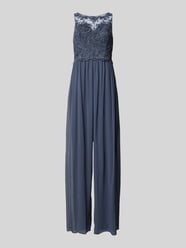 Jumpsuit mit floralem Spitzenbesatz von Laona - 22