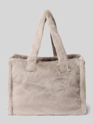 Shopper met ritssluiting van White Label Beige - 17