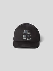 Cap mit Label-Print von Etro Grau / Schwarz - 23