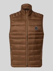 Steppweste mit Reißverschlusstaschen Modell 'KINGSLEY' von JACK & JONES - 1