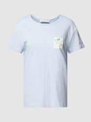 T-Shirt mit Motiv-Print Modell 'NELAA' von Armedangels Blau / Türkis - 30