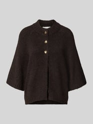 Relaxed Fit Cardigan mit Woll-Anteil Modell 'Benutta' von Neo Noir - 1