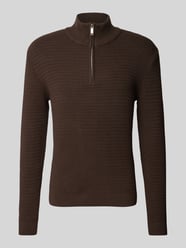 Strickpullover mit Stehkragen Modell 'THEO' von SELECTED HOMME - 2