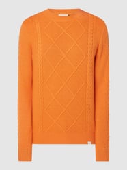 Pullover aus Woll-Baumwoll-Mix  von Nowadays Orange - 11