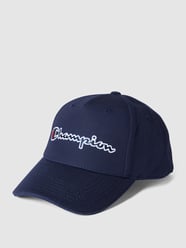 Czapka z daszkiem i napisem z logo od CHAMPION Niebieski - 33