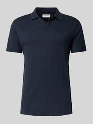 Regular Fit Poloshirt in Jaquard-Strick von Lindbergh - 26
