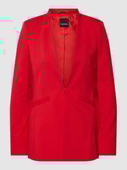 Blazer met opstaande kraag van Taifun Rood - 40