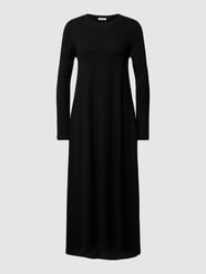 Midikleid mit Rundhalsausschnitt von Marc O'Polo Schwarz - 29