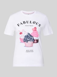 Shaped Fit T-Shirt aus reiner Baumwolle Modell 'KITA' von ONLY - 8