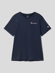 T-shirt met logoprint van CHAMPION Blauw - 37