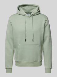 Bluza z kapturem i kieszenią kangurką model ‘BRADLEY’ od Jack & Jones Zielony - 20