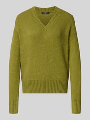 Sweter z dzianiny o kroju comfort fit z mieszanki wełny model ‘VISITA’ od Weekend Max Mara - 27