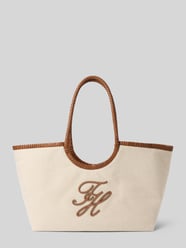 Torba shopper z czystego lnu od Tommy Hilfiger - 1