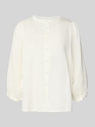 Regular fit blouse met ronde hals Model 'FAVIOLA' van 0039 Italy - 13