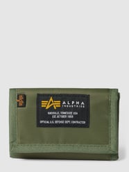 Portemonnaie mit Label-Patch Modell 'Crew Wallet' von Alpha Industries Grün - 27
