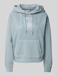 Hoodie mit Label-Stitching von Levi's® Blau - 34