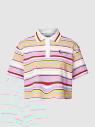Poloshirt mit Streifenmuster von KARL KANI Weiß - 30