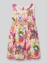 Kleid mit Rundhalsausschnitt von Happy Girls Pink - 29