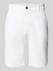 Slim fit korte chino van katoenmix van Tom Tailor - 1