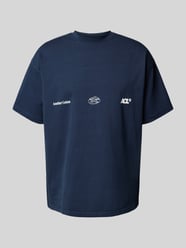 T-shirt o kroju oversized z nadrukiem z logo model ‘Amor Vecchio’ od ANOTHER COTTON LAB - 13