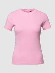 T-Shirt mit Logo-Stitching von Levi's® Pink - 40