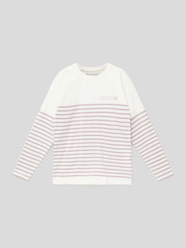 Shirt met lange mouwen met streepmotief van Marc O'Polo Paars - 35