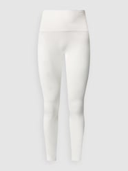 Legginsy ciążowe z detalem z logo model ‘MATERNITY’ od Saisei Szary - 28