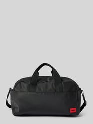 Duffle Bag mit Label-Patch Modell 'Ethon' von HUGO Schwarz - 16