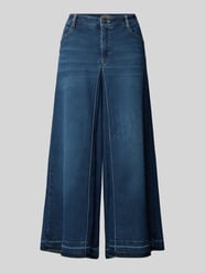 Culotte im Used-Look Modell 'Thora' von Gardeur Blau - 7