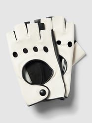 Handschuhe aus Leder Modell 'Florenz' von Roeckl Weiß - 3