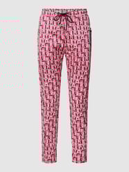 Sweatpants mit Allover-Muster Modell 'FUTURE' von MAC Rosa - 48