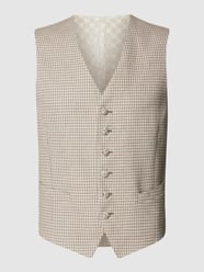Weste mit Hahnentrittmuster von JOOP! Collection Weiß - 11