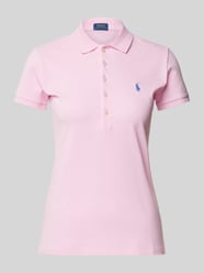 Poloshirt mit Label-Stitching Modell 'JULIE' von Polo Ralph Lauren Rosa - 5