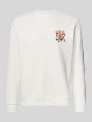Bluza z bawełnianej mieszanki z nadrukiem w kroju relaxed fit od CHILL PILL - 24